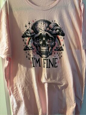 Bella Canvas Light Pink Crewneck T‑Shirt